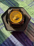 Ga-2100 black and gold