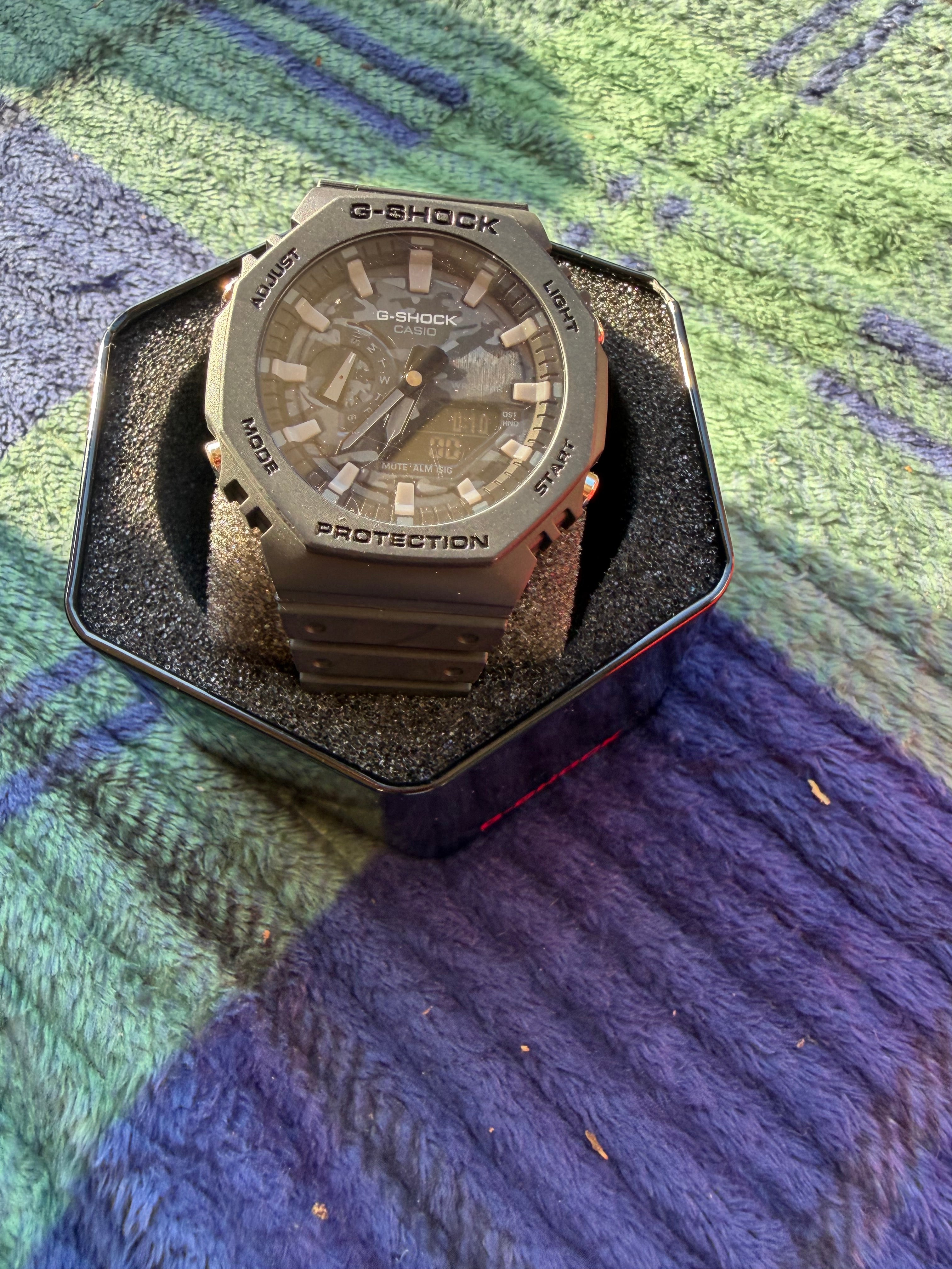 Ga-2100 black camo inside