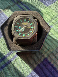 Ga-2100 black teal inside