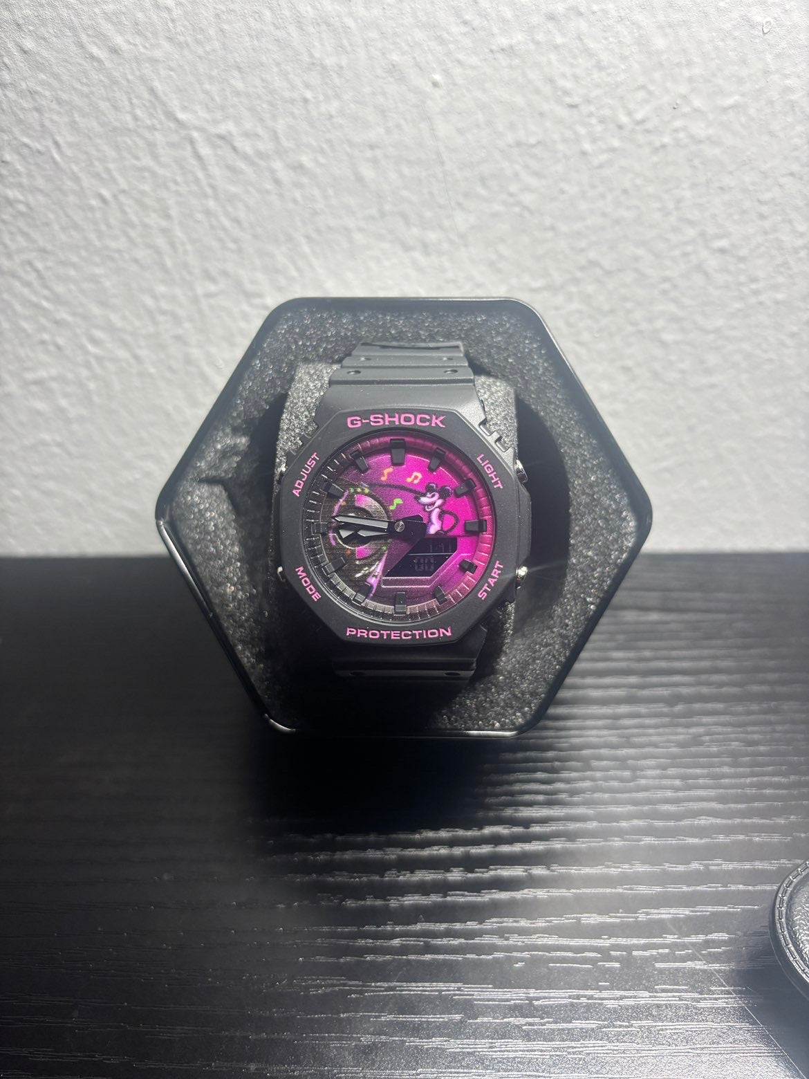Ga-2100 black pink inside